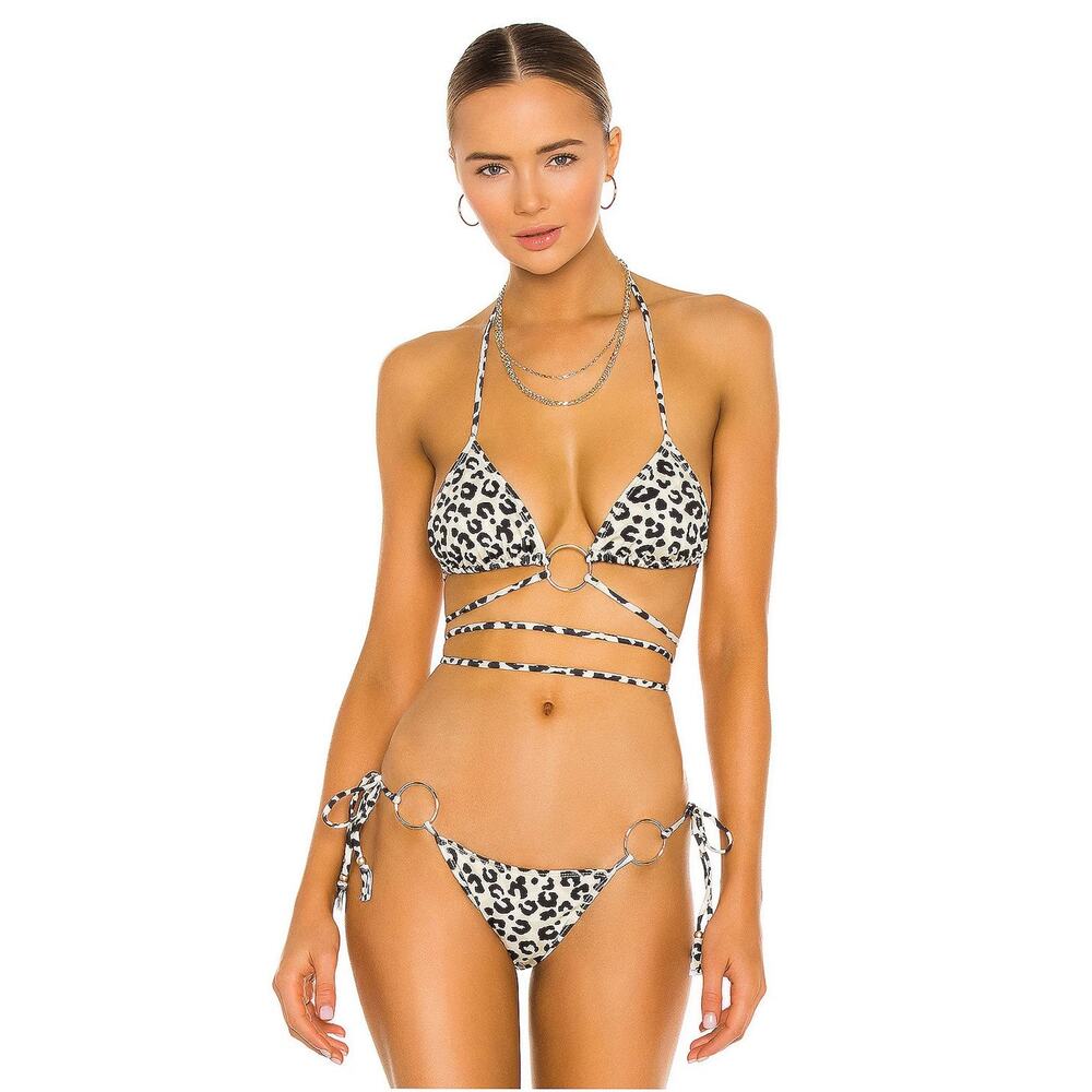 Bananhot Leopard Tri Bikini Top - M